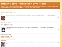 Tablet Screenshot of brooklynboyle.com